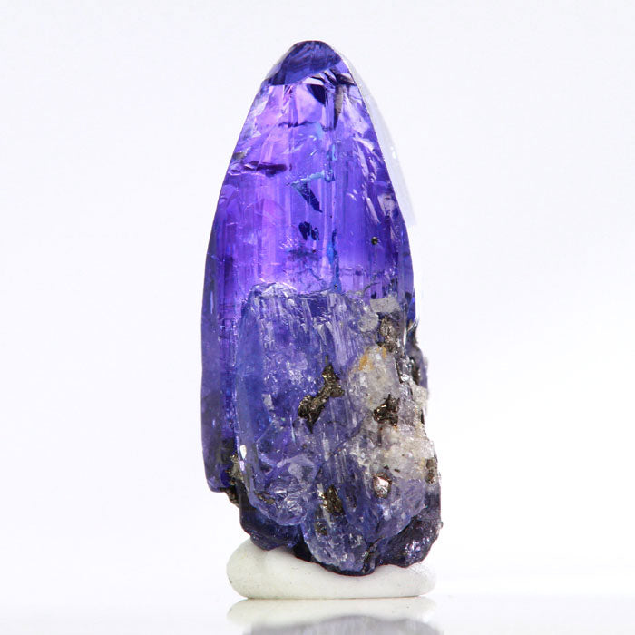 Purple raw Tanzanite crystal