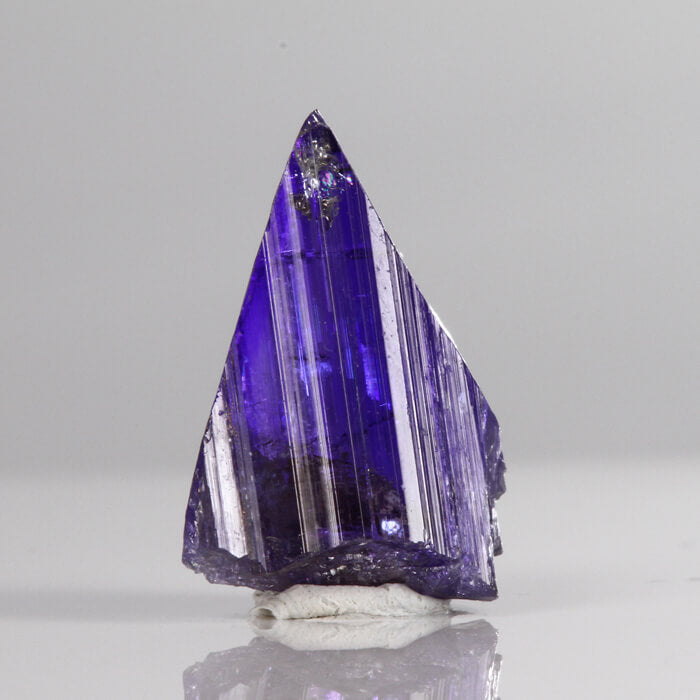 20.42 ct Deep Blue Violet Tanzanite Crystal