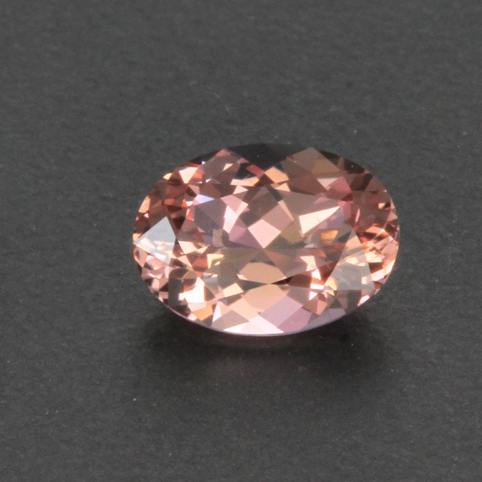 Hold for Serena Peach Oval Fancy Tanzanite Gemstone 1.73 Carats