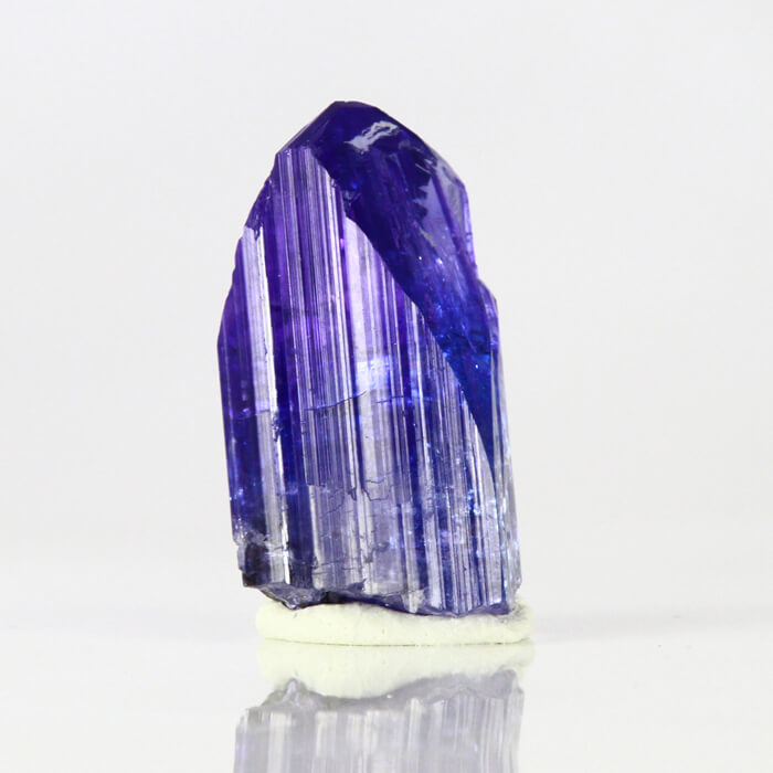 Raw Tanzanite Crystal Specimen
