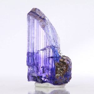 Purple bicolor Raw Tanzanite Crystal
