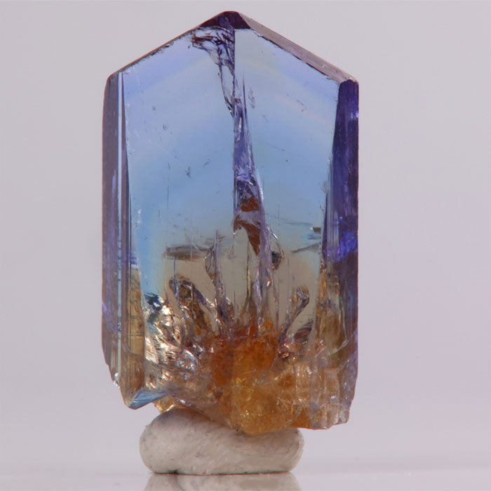 Gemmy Natural Blue Tanzanite Crystal