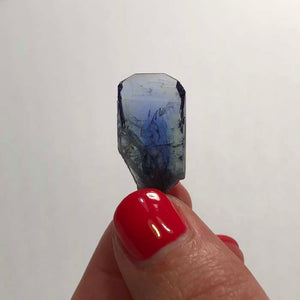 21.78ct Blue & Yellow Tanzanite Crystal