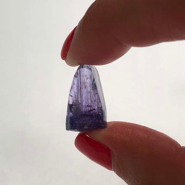16.47ct Light Body Color Tanzanite Crystal