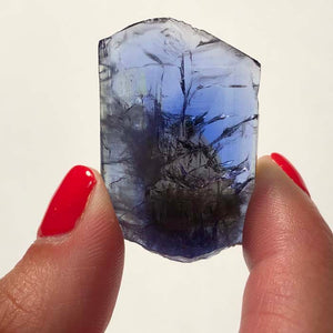77.41ct Natural Unheated Big Blue Tanzanite Crystal