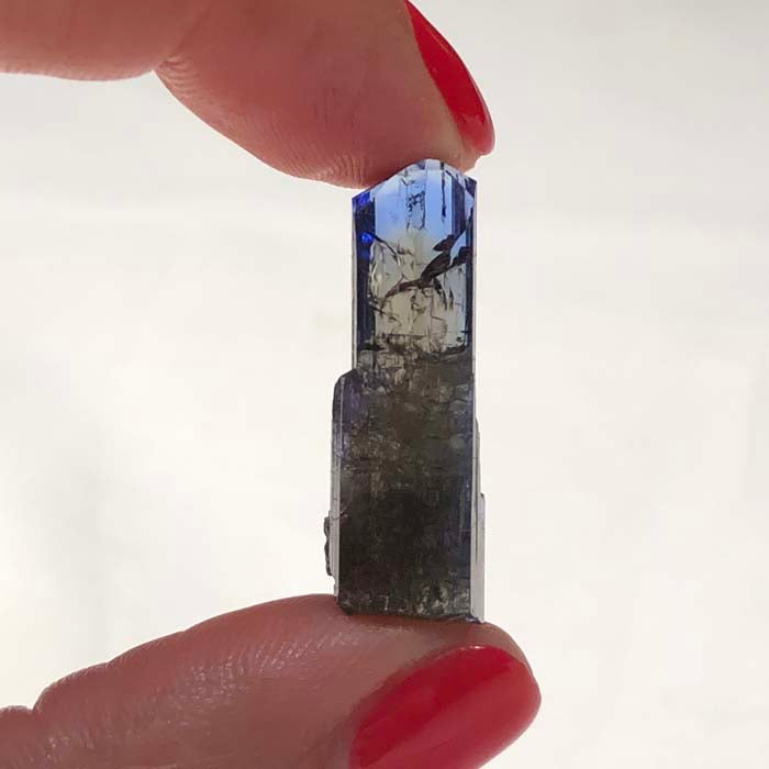 21.87ct Tall Tanzanite Crystal