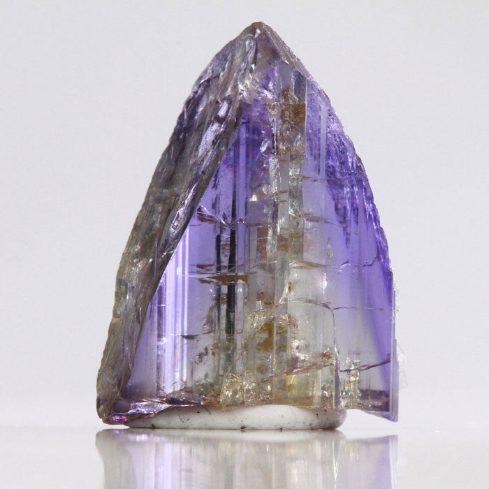 Natural Unheated Raw Tanzanite Crystal purple