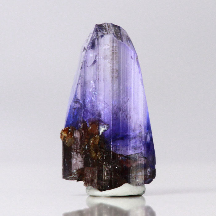 pastel colored tanzanite crystal