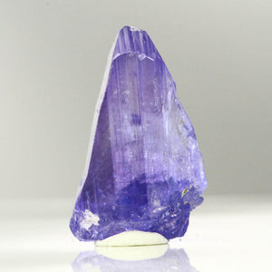 light violet purple tanzanite crystal