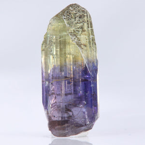 bicolor tanzanite crystal