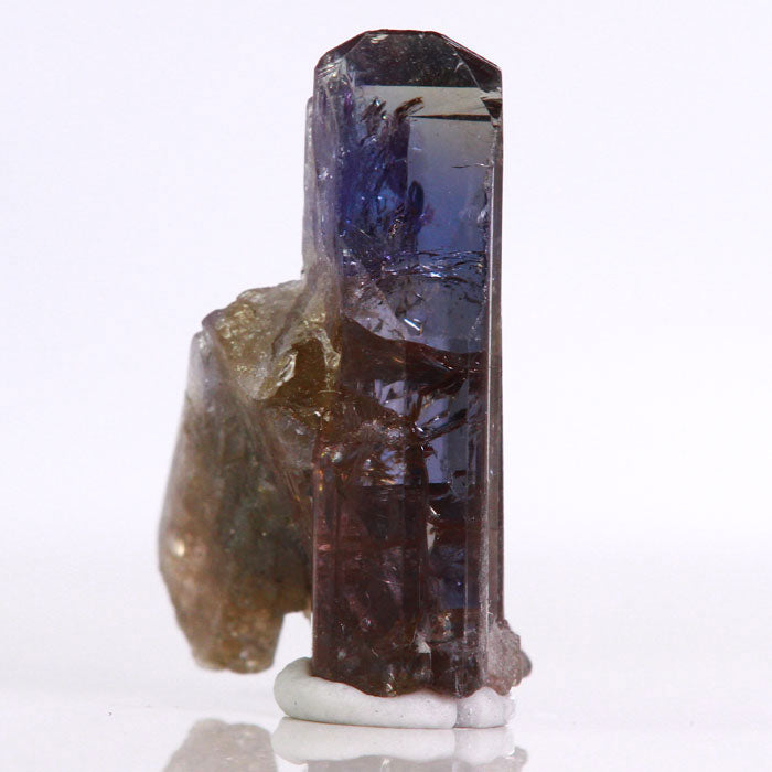 Diesel Color Raw Tanzanite Crystal Unheated
