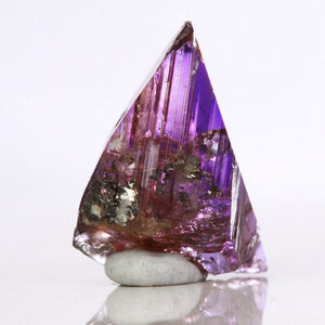 Natural color raw Tanzanite Crystal