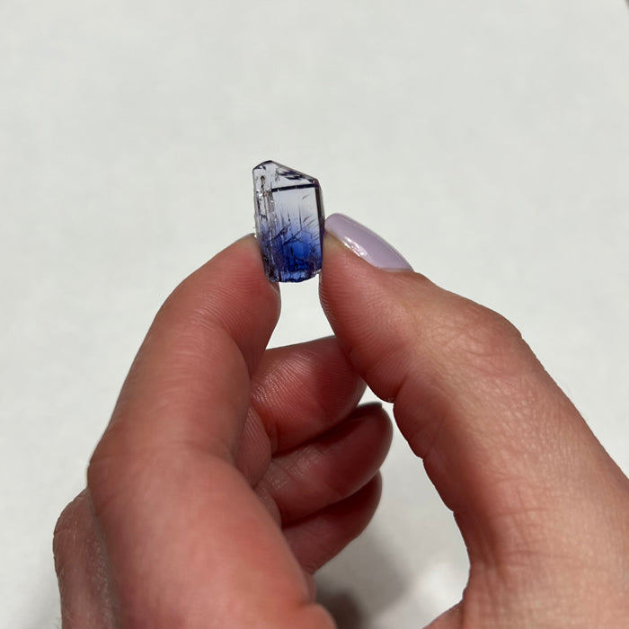 (Hold for JW) 8.02ct Bi-Color Tanzanite Crystal
