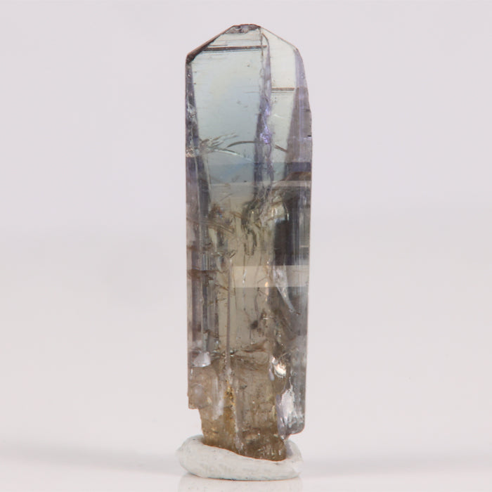 Raw unheated tanzanite crystal specimen