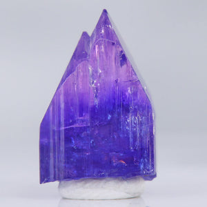 bicolor fancy tanzanite crystal