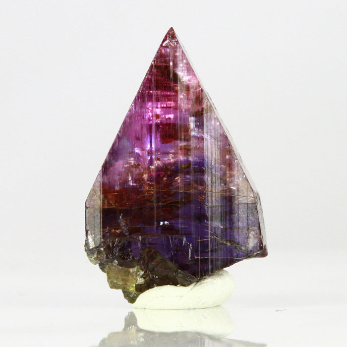 Fancy Pinkish Purple Tanzanite Crystal Mineral Specimen Zoisite