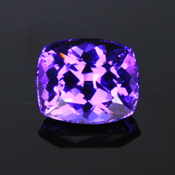 Jude Unheated Purple Antique Cushion Tanzanite Gemstone 1.45 Carats