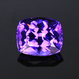 Jude Unheated Purple Antique Cushion Tanzanite Gemstone 1.45 Carats