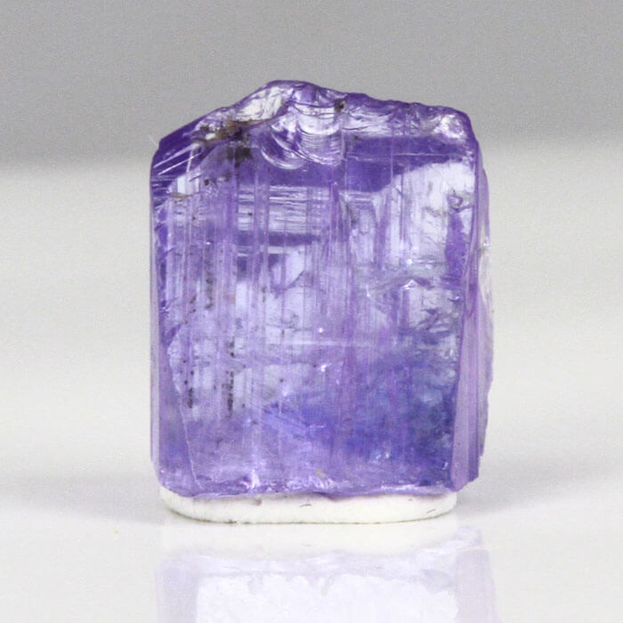 11.58ct Fancy Violet Colored Tanzanite Crystal
