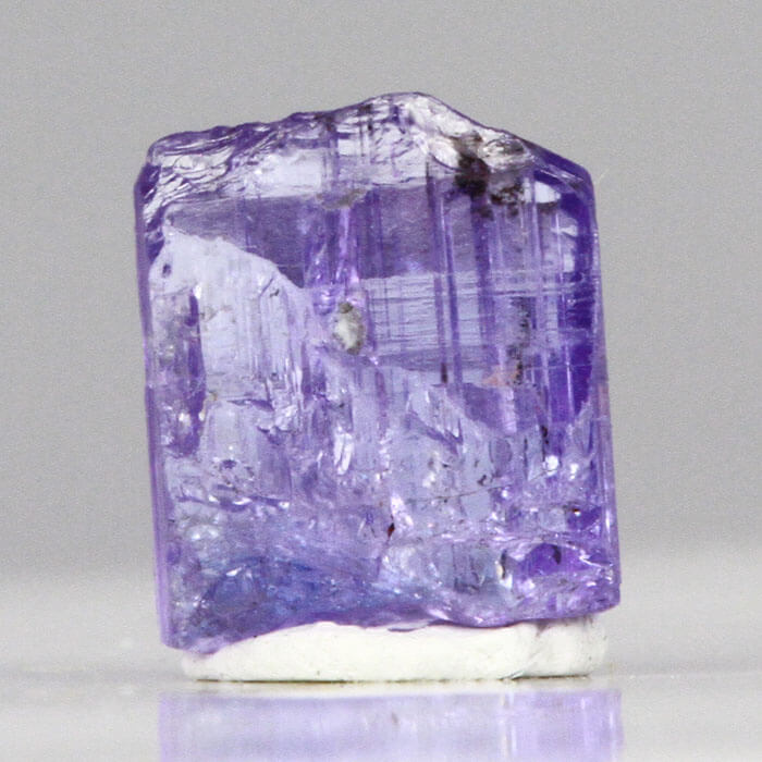11.58ct Fancy Violet Colored Tanzanite Crystal