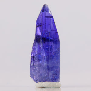 Raw purple violet rough tanzanite crystal