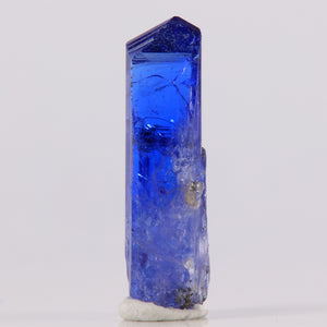 Blue natural tanzanite raw rough crystal specimen