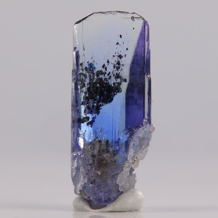 Gemmy included tanzanite crystal specimen