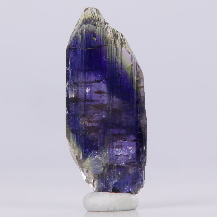 Unheated Raw Bicolor Dark Tanzanite Crystal