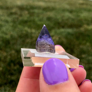 Raw Natural Unheated Purple Tanzanite Crystal Deisel