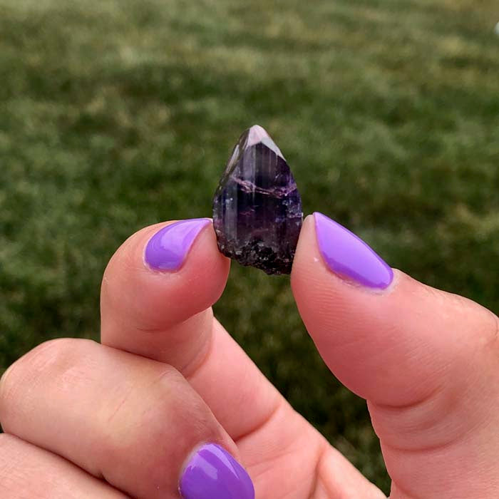 Intense 22.88ct Natural Unheated Tanzanite Crystal