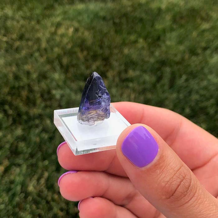 Raw unheated Tanzanite Crystal Mineral Specimen