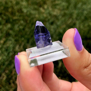 18.61ct Gemmy Violet Blue Tanzanite Crystal
