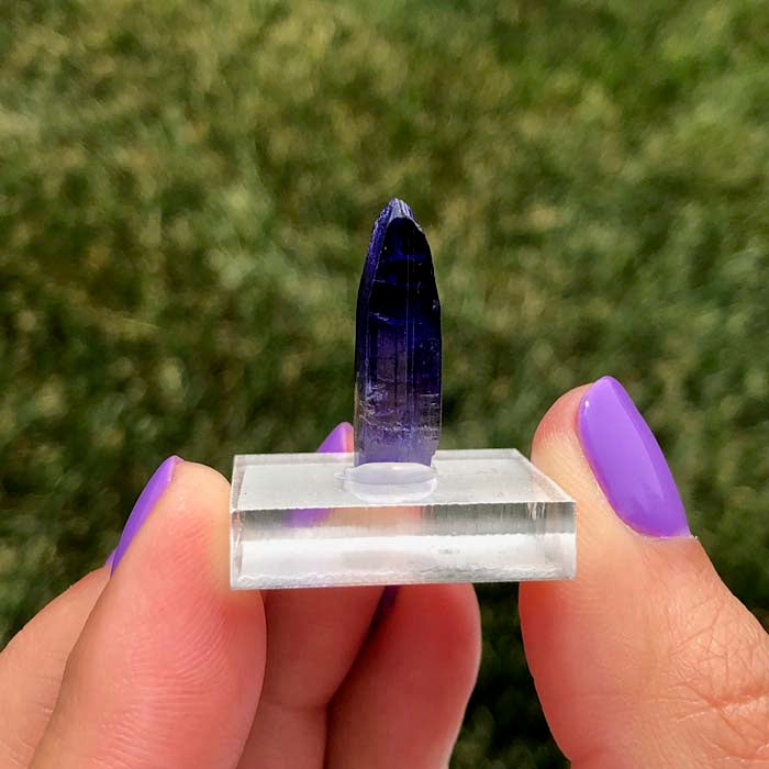 Rare RAw Tanzanite Crystal Deep Natural Color Unheated