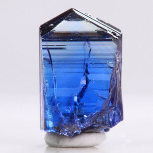 Clean Blue Tanzanite Crystal Specimen