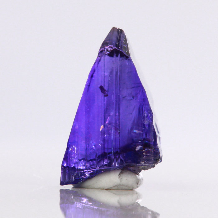 Gemmy Purple Raw Tanzanite Crystal