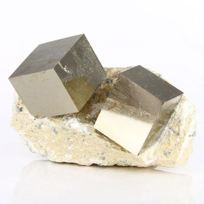 Duel Pyrite Speciman