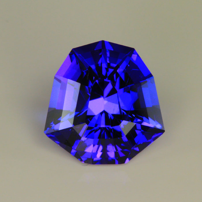 Blue Violet Shield Tanzanite Gemstone 10.14 Carats ON HOLD AR