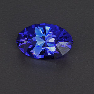 Blue Violet Oval Tanzanite Gemstone 4.03 Carats