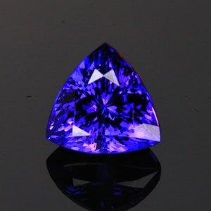 Blue Violet Trilliant Tanzanite Gemstone 6.19 Carats