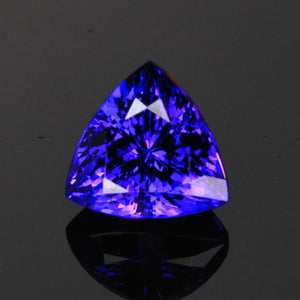 Blue Violet Trilliant Tanzanite Gemstone 6.19 Carats