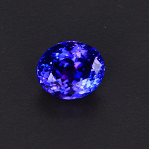 Violet Blue Oval Tanzanite Gemstone 4.34 Carats 30% Off Deal of the Day