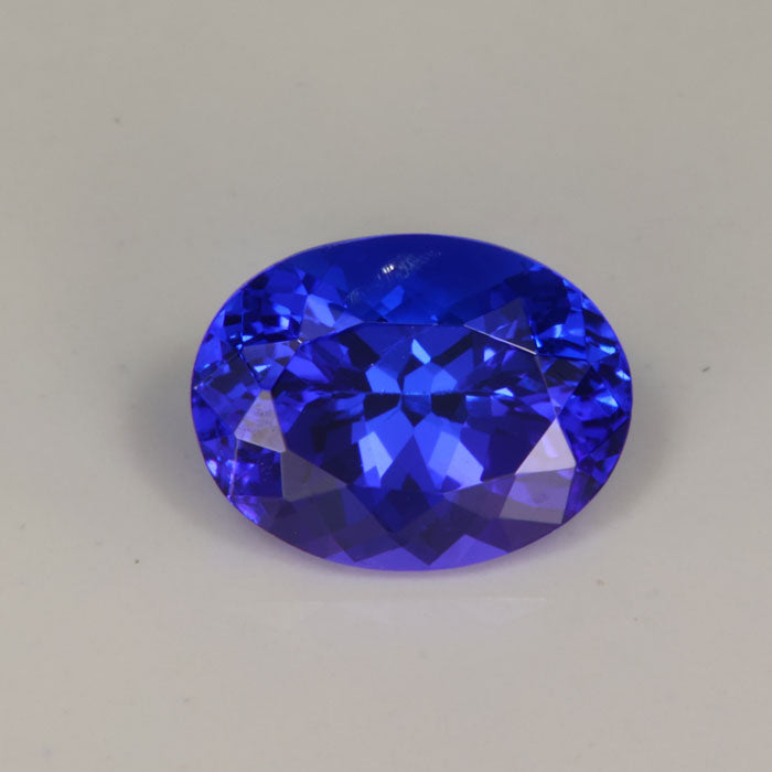 Violet Blue Oval Tanzanite 