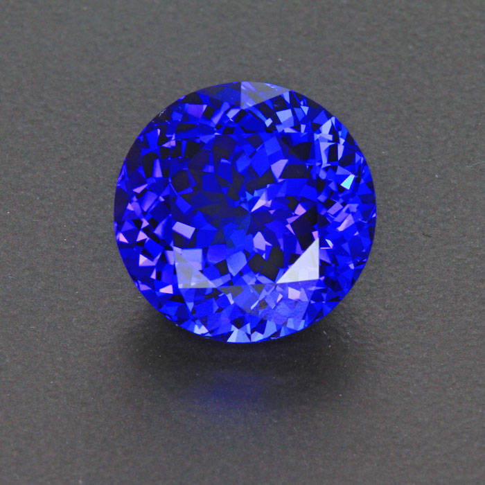 Violet Blue Mixed Portuguese Brilliant Tanzanite Gemstone