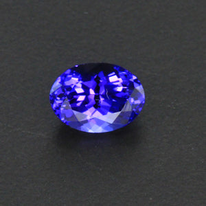 Blue Violet Oval Tanzanite Gemstone 1.33 Carats