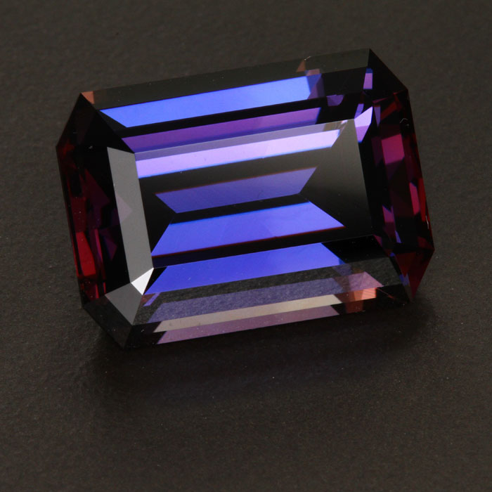 Stepped Emerald Cut Tanzanite Gemstone 20.46 Carats