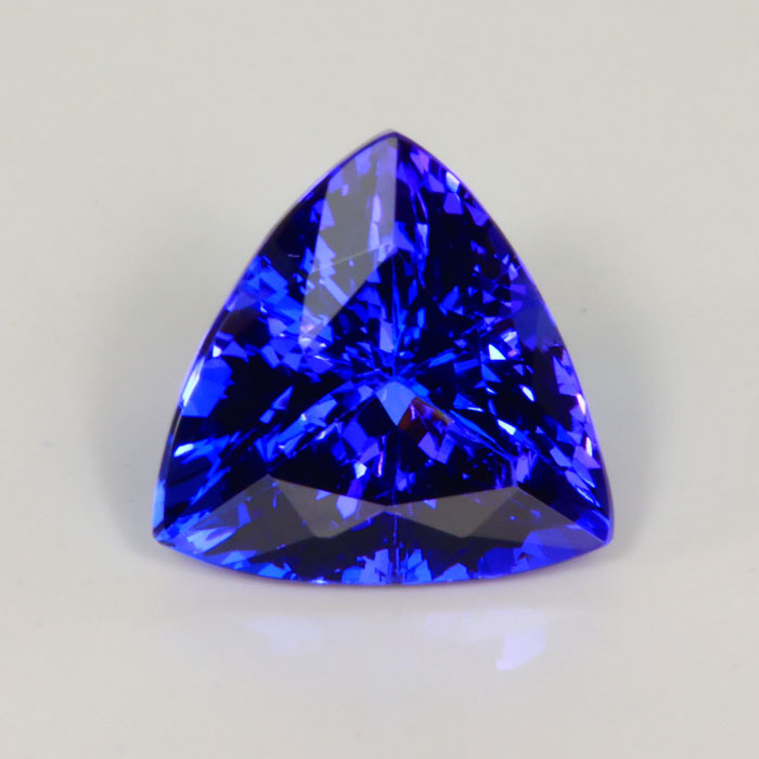 Violet Blue Trilliant Tanzanite