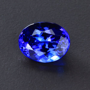 DEAL OF THE DAY Blue Violet Oval Tanzanite Gemstone 3.93 Carats