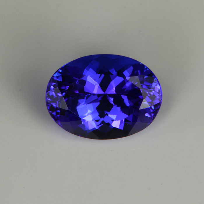 Blue Violet Oval Tanzanite