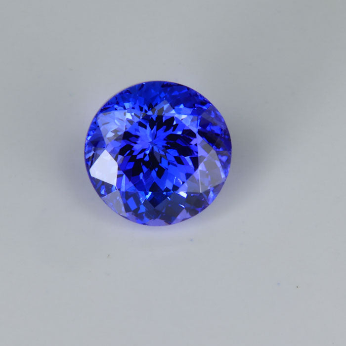 Round Brilliant Tanzanite 