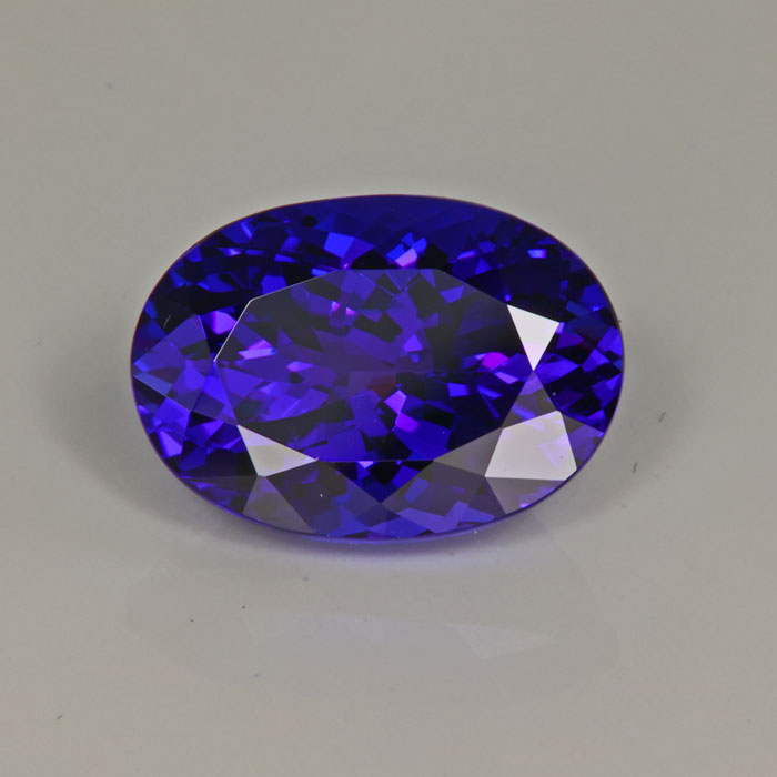 Blue Violet Oval Tanzanite 
